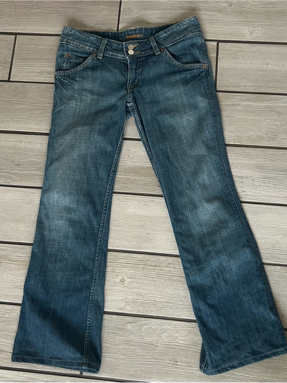 Hudson Jeans low rise flared Jeans